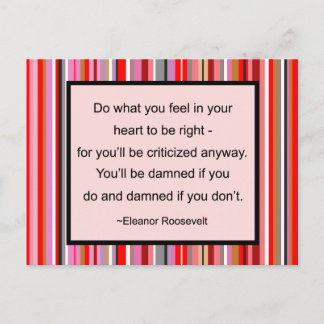 Carte postale Eleanor Roosevelt