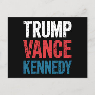 Carte Postale Élection Trump Vance Kennedy 2024
