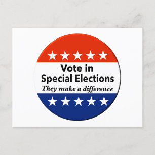 Carte Postale Élections spéciales