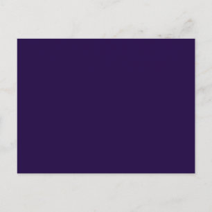 Carte Postale Electric Deep Purple Personalized Trend Color