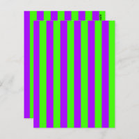 Électrique Psychédélique violet et arlequin vert