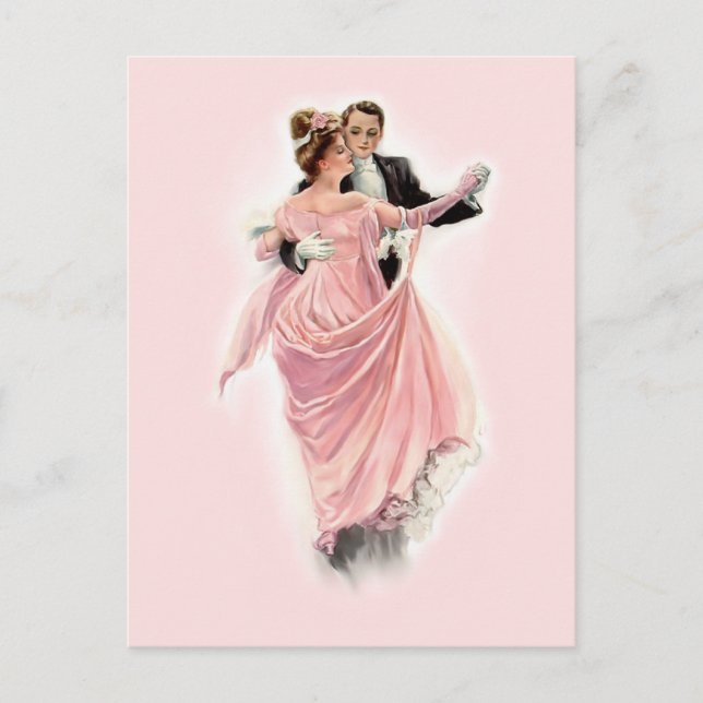 Carte Postale Elégance du soir (Devant)