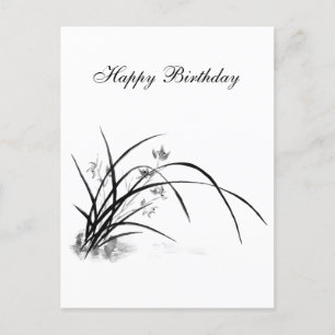 Carte Postale Élégance orchidée