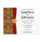 Élégant Africain Plaid Kente K84 Faire-part de mar