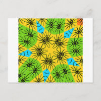 Élégant Araignée d'inspiration africaine Motif tra