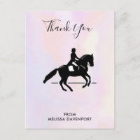 Elégant cavalier de Dressage sur Merci d'aquarelle