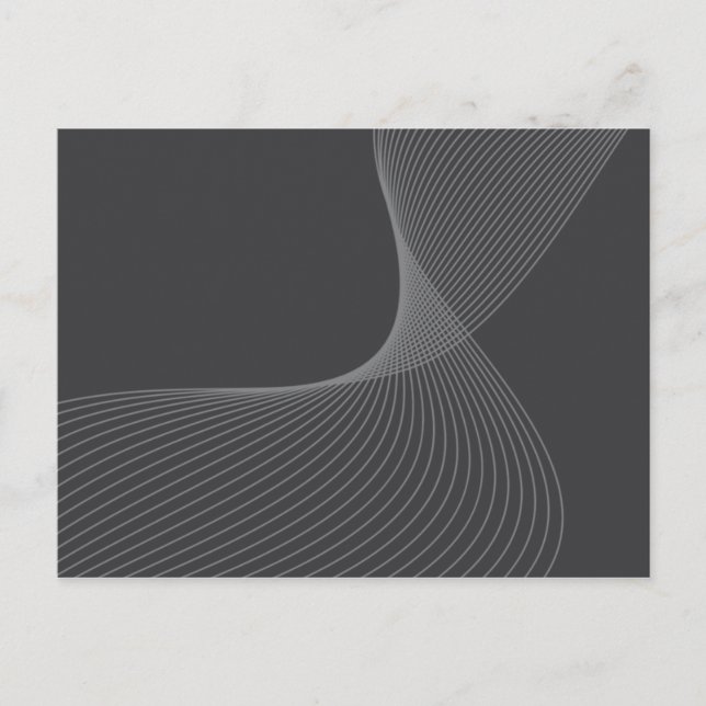 Carte Postale Elegant, chic, simple, modern graphic pattern art (Devant)