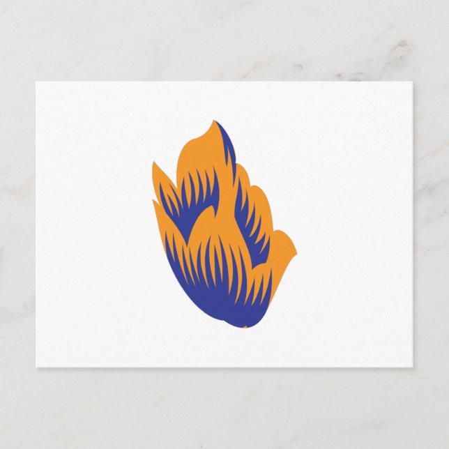 Carte Postale Élégant essentiel de mariage | Été et année (Devant)