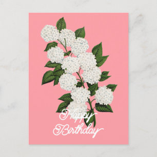 Carte Postale Elégant Vintage Boule de Neige Japonaise Joyeux An