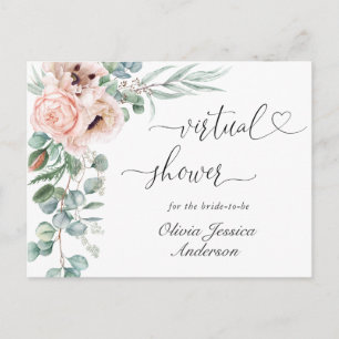 Carte Postale Elégante Eucalyptus Eucalyptus Bridal VIRTUAL douc