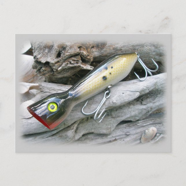 Carte Postale Éléments de coordination de l'AJS Saltwater Lure P (Devant)
