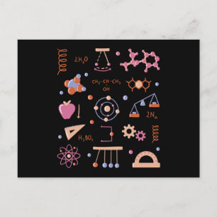 Carte Postale Éléments de physique
