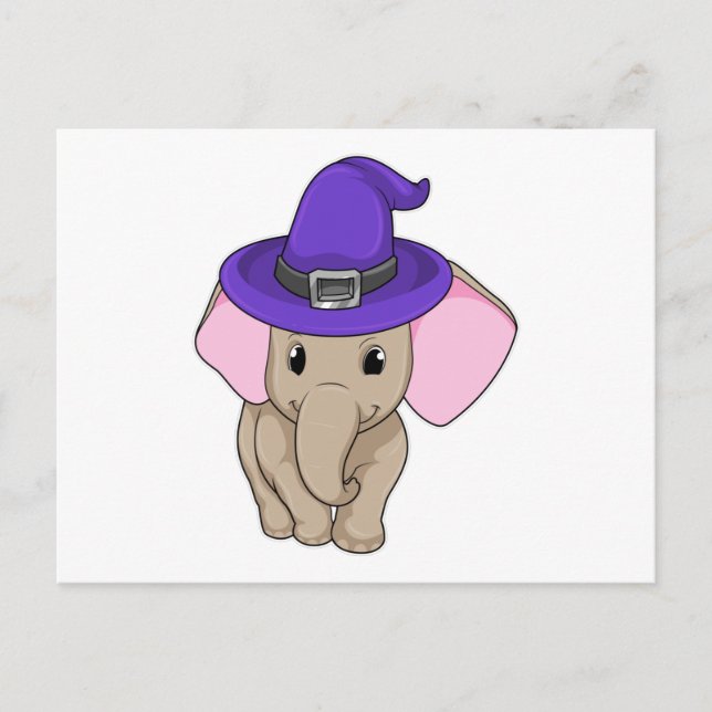 Carte Postale Elephant (Devant)