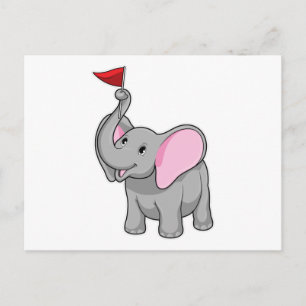 Carte Postale Elephant