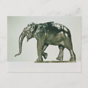 Carte Postale Eléphant blanc