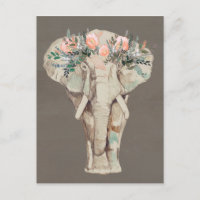 Eléphant de la Couronne de fleurs II