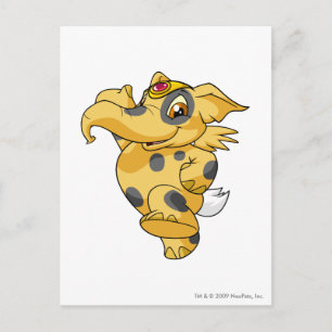 Carte Postale Elephante a repéré