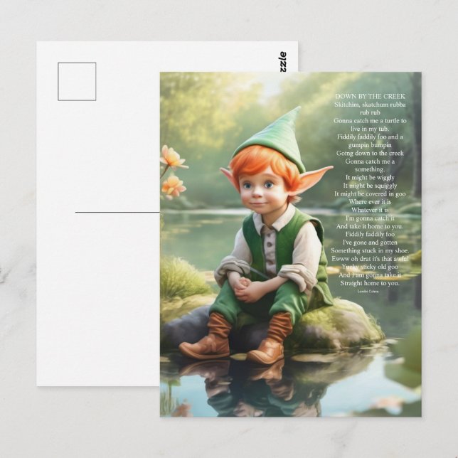 Carte Postale Elf (Devant / Derrière)