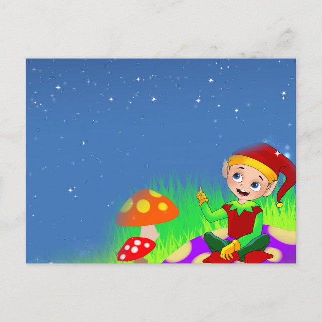 Carte Postale Elf (Devant)