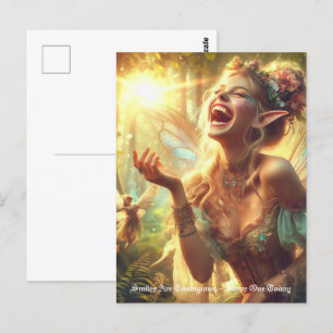 Carte Postale Elf Laughf