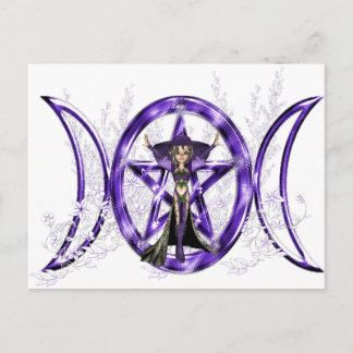 Carte Postale Elf Triple Moon