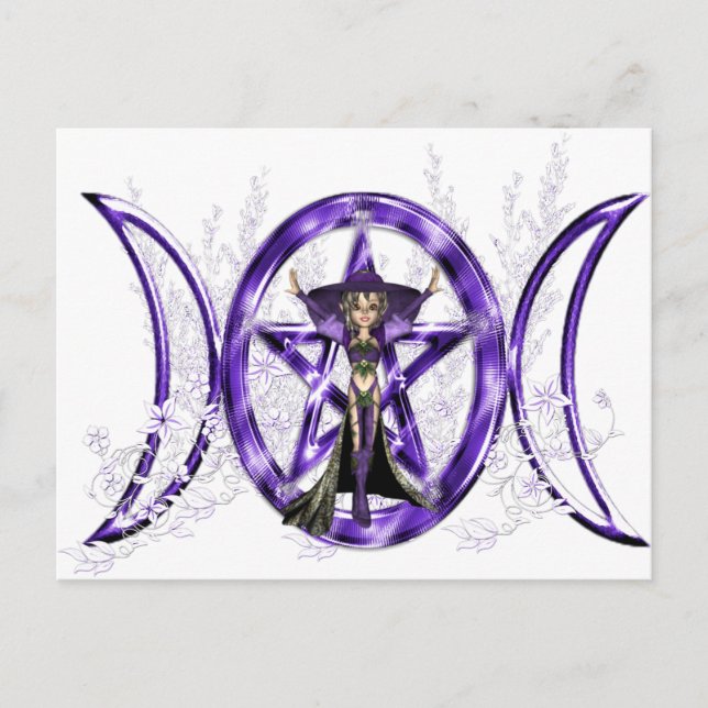 Carte Postale Elf Triple Moon (Devant)