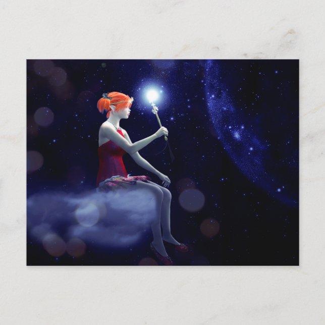 Carte Postale Elf Wand (Devant)