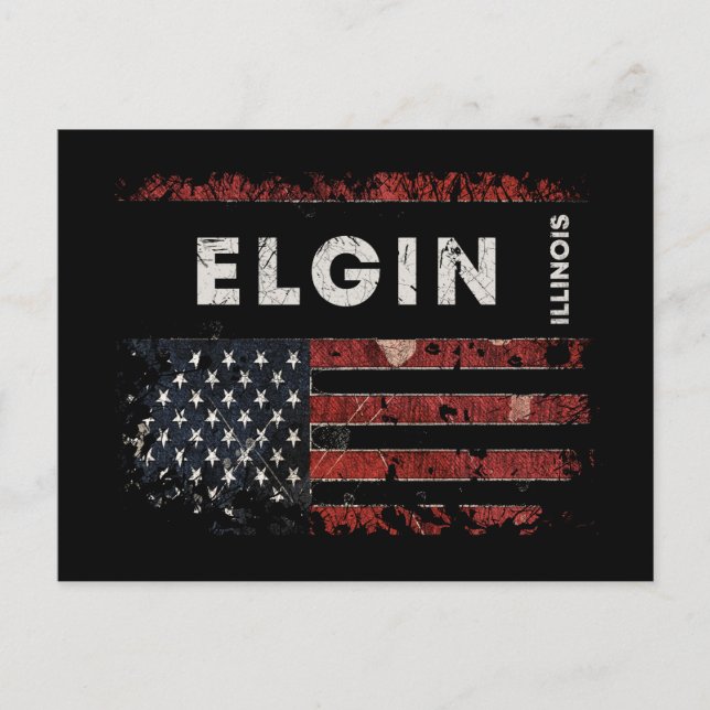 Carte Postale Elgin Illinois (Devant)