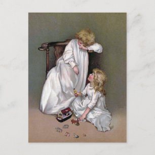 Carte Postale Éliminer les jouets Vintages