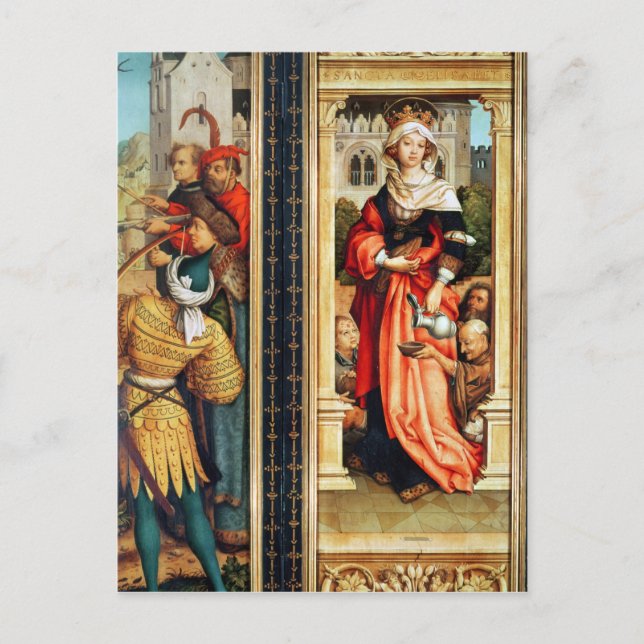 Carte Postale Élisabeth de Hongrie (Devant)