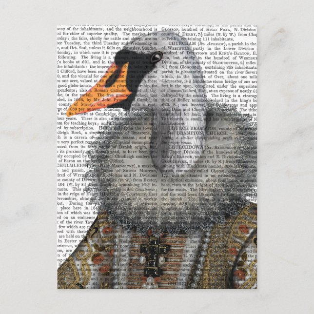 Carte Postale Elisabéthain Swan (Devant)
