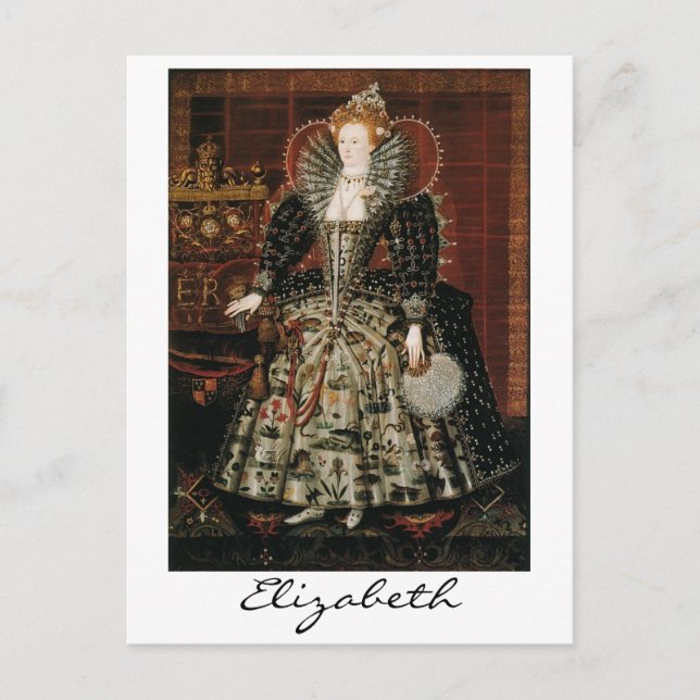 Carte Postale Elizabeth I (Devant)