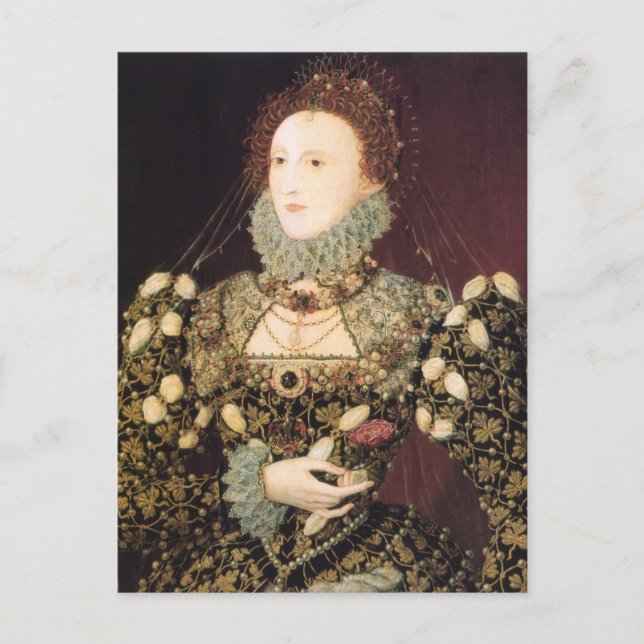 Carte Postale Elizabeth I, le "Phoenix" (Devant)