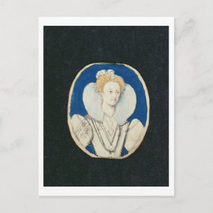 Carte Postale Elizabeth I, portrait miniature