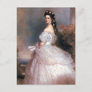 Carte Postale Elizabeth, impératrice d'Autriche, 1865