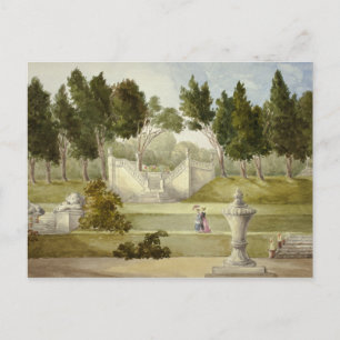 Carte Postale Elizabeth Murray - Jardin à Clifton Hall