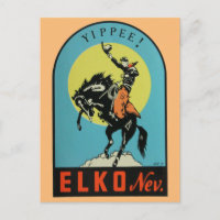 Carte postale Elko, Nevada