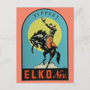 Carte postale Elko, Nevada