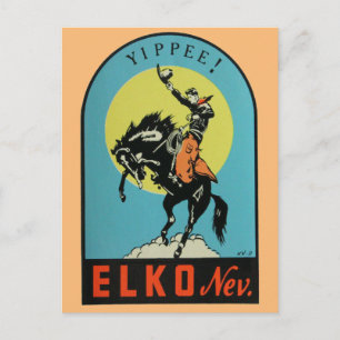 Carte Postale Elko, Nevada  Postcard