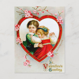 Carte Postale Ellen H. Clapsaddle : Secret dans mon coeur