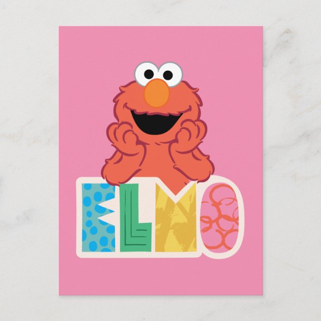 Carte Postale Elmo Cute & Fun (Devant)
