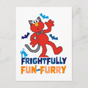 Carte Postale Elmo Effrayant et poilu