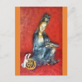 Carte Postale Éloigné de la méditation