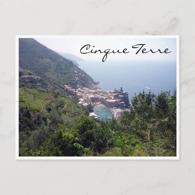 Carte Postale éloigné vernazza (Devant)