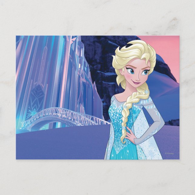 Carte Postale Elsa | Hiver éternel (Devant)