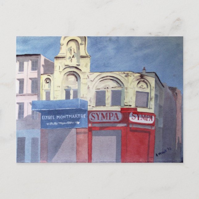 Carte postale Elysee Montmartre (Devant)