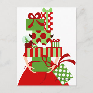 Carte Postale Emballage de cadeaux impossible