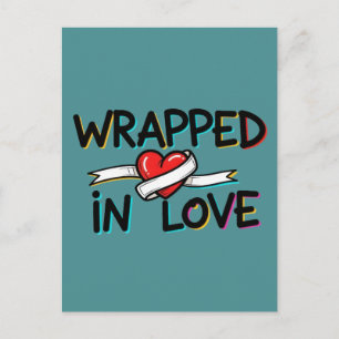Carte Postale Emballé d'Amour