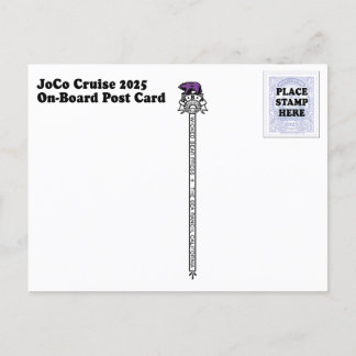 Carte postale embarquée JoCo 2025