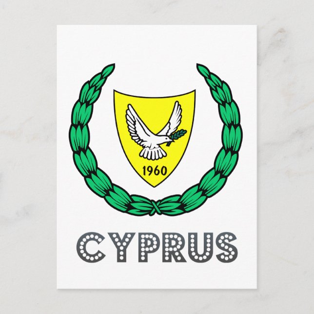 Carte Postale Emblème chypriote (Devant)